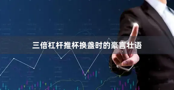 三倍杠杆推杯换盏时的豪言壮语